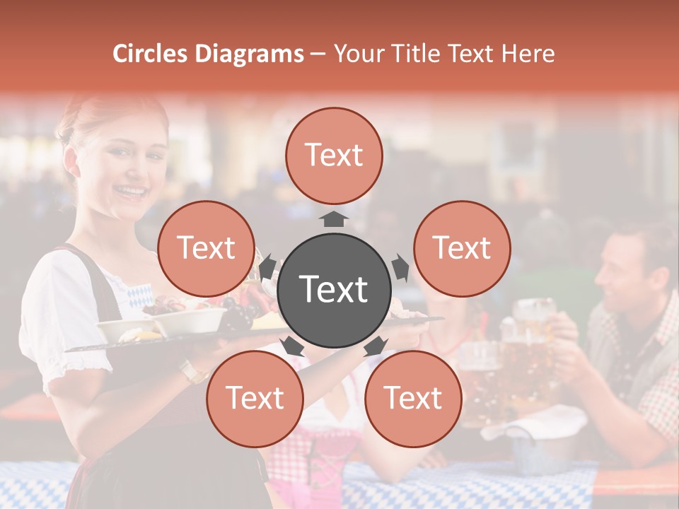 Sunny Sausage Drink PowerPoint Template