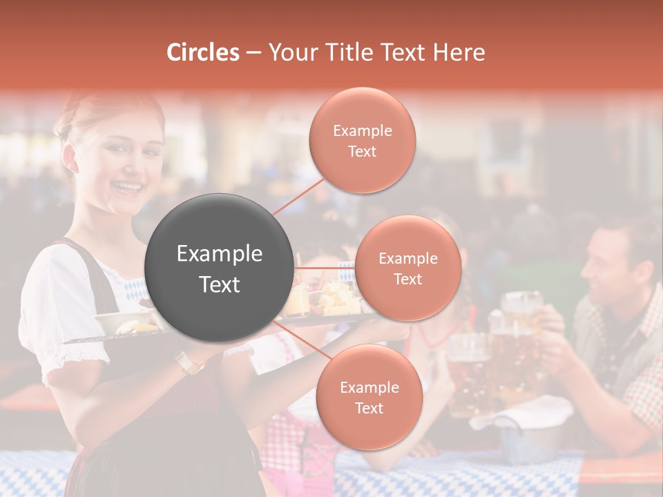 Sunny Sausage Drink PowerPoint Template