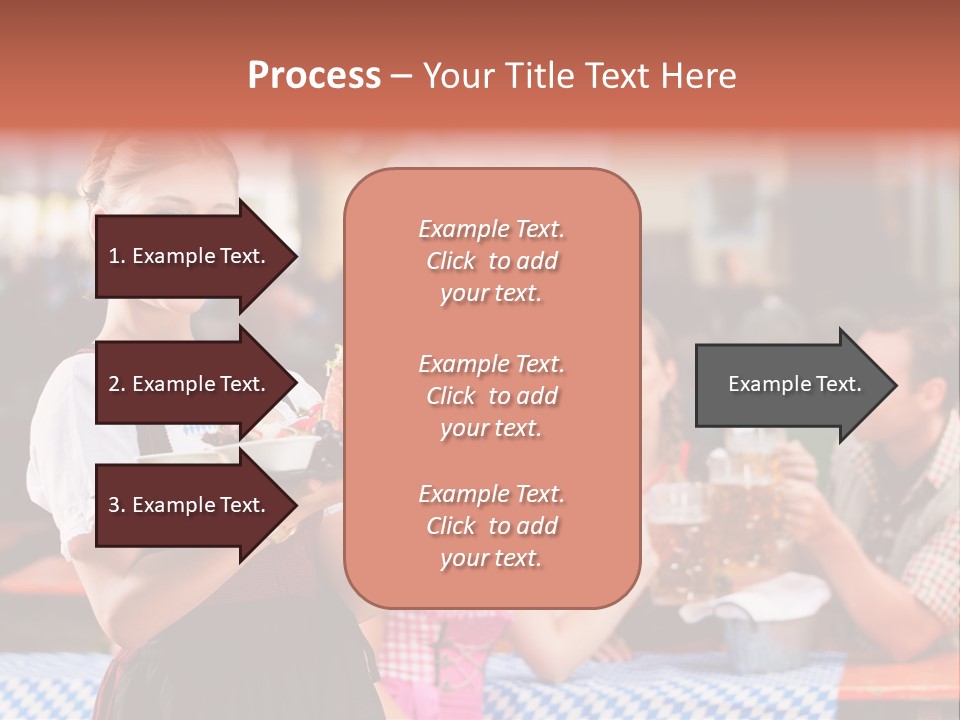 Sunny Sausage Drink PowerPoint Template