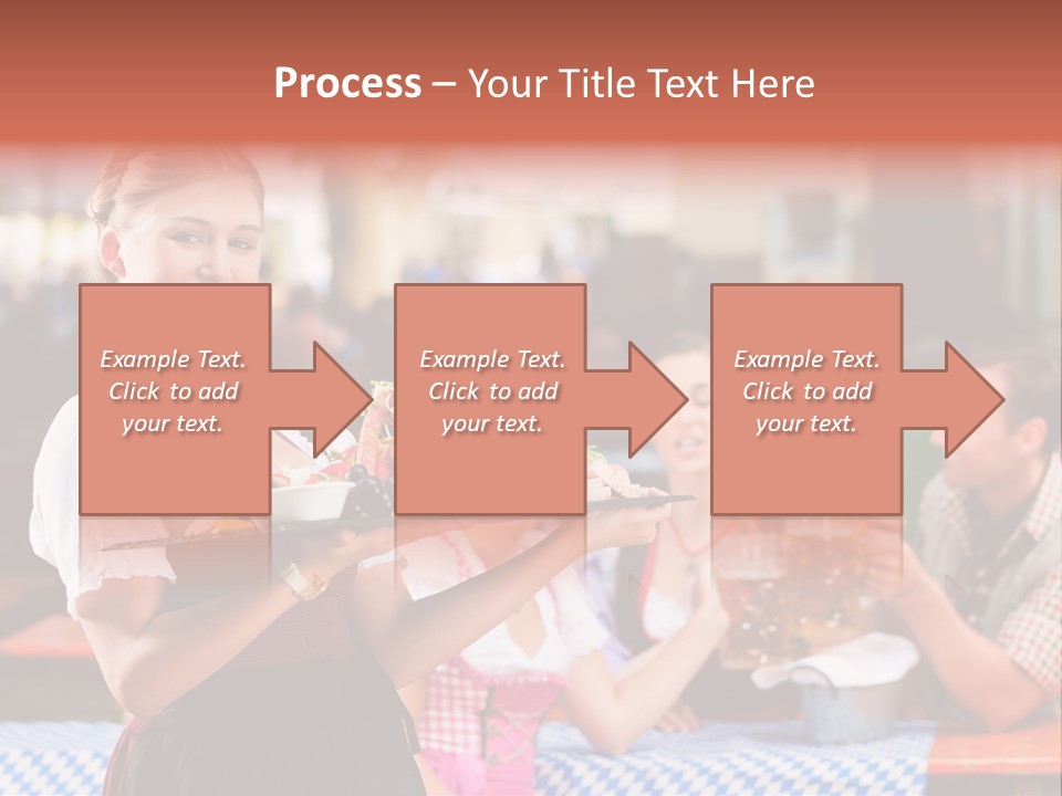 Sunny Sausage Drink PowerPoint Template