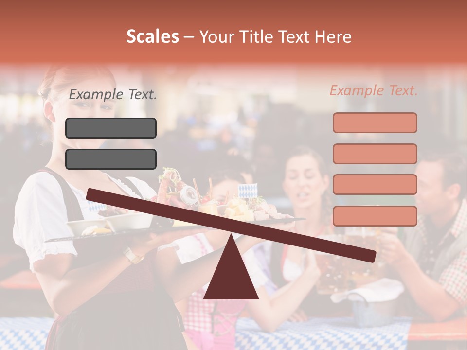 Sunny Sausage Drink PowerPoint Template