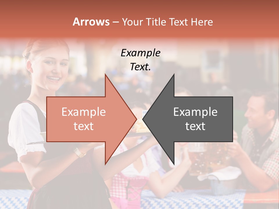 Sunny Sausage Drink PowerPoint Template