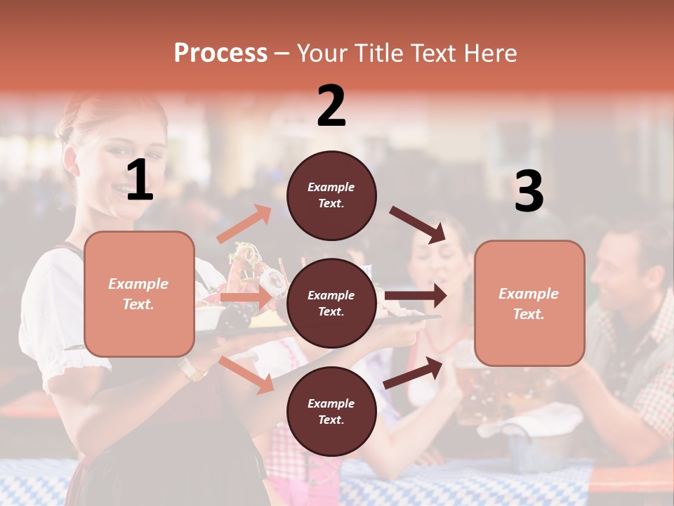 Sunny Sausage Drink PowerPoint Template