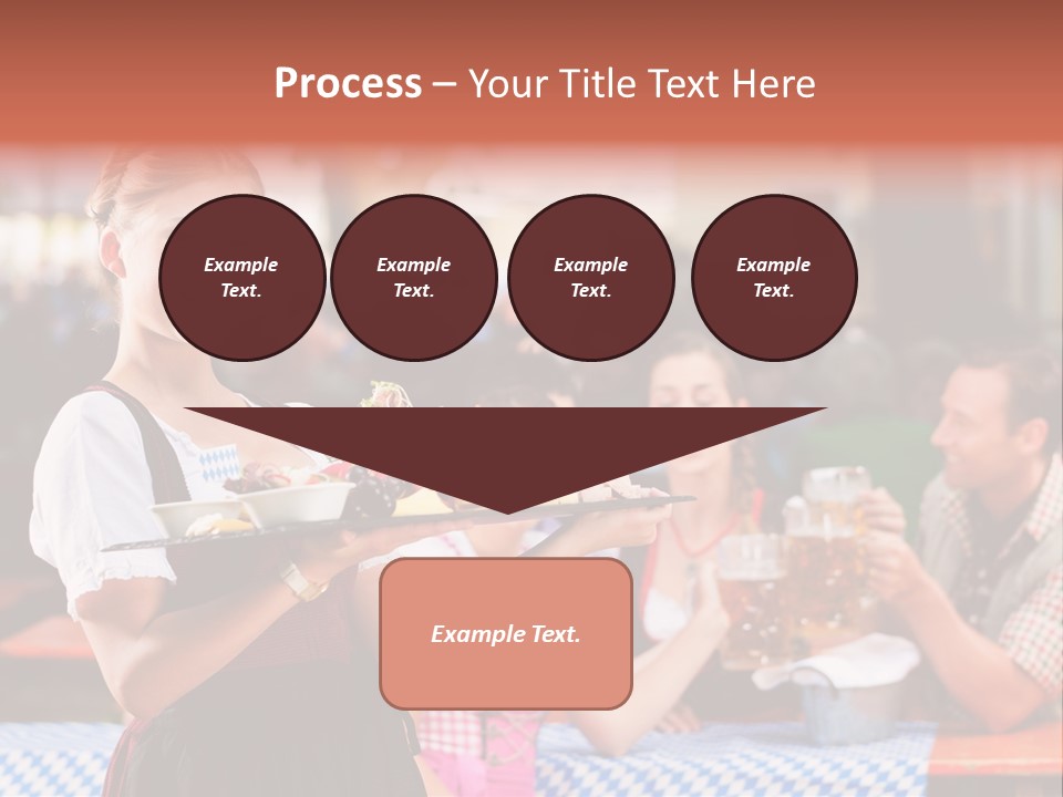 Sunny Sausage Drink PowerPoint Template