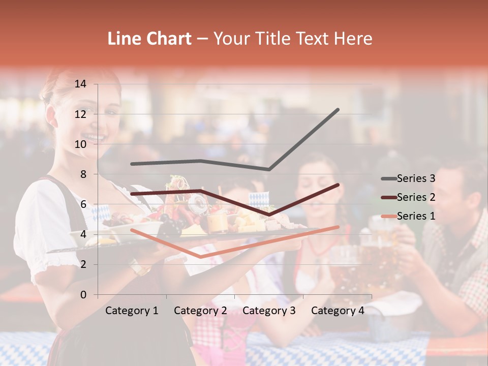 Sunny Sausage Drink PowerPoint Template