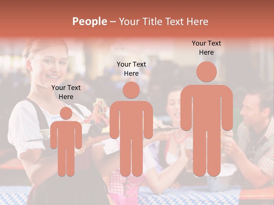 Sunny Sausage Drink PowerPoint Template