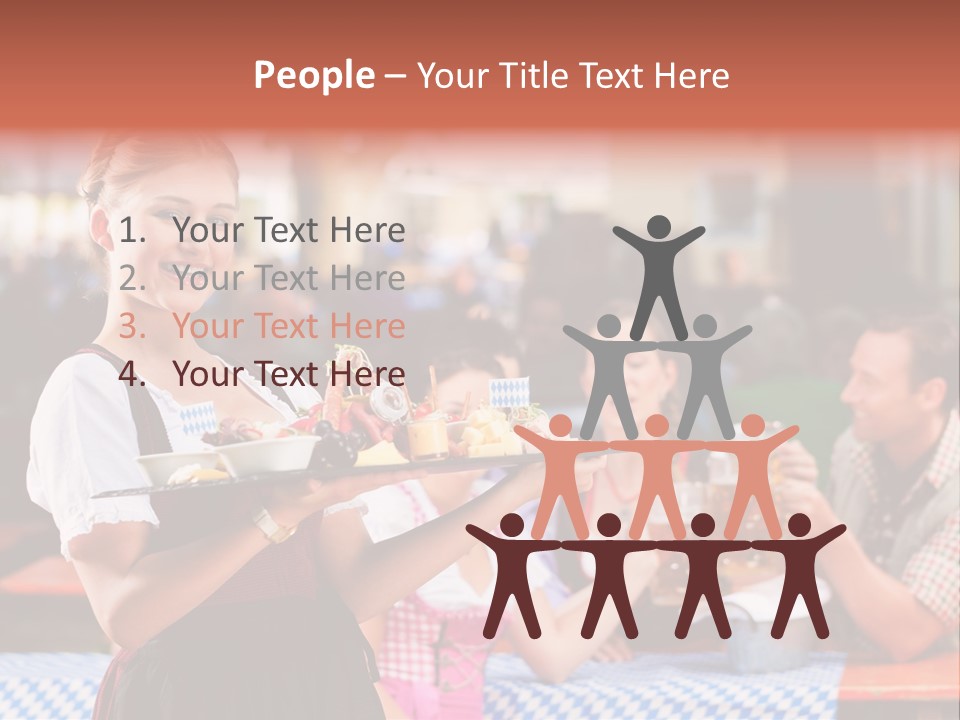 Sunny Sausage Drink PowerPoint Template