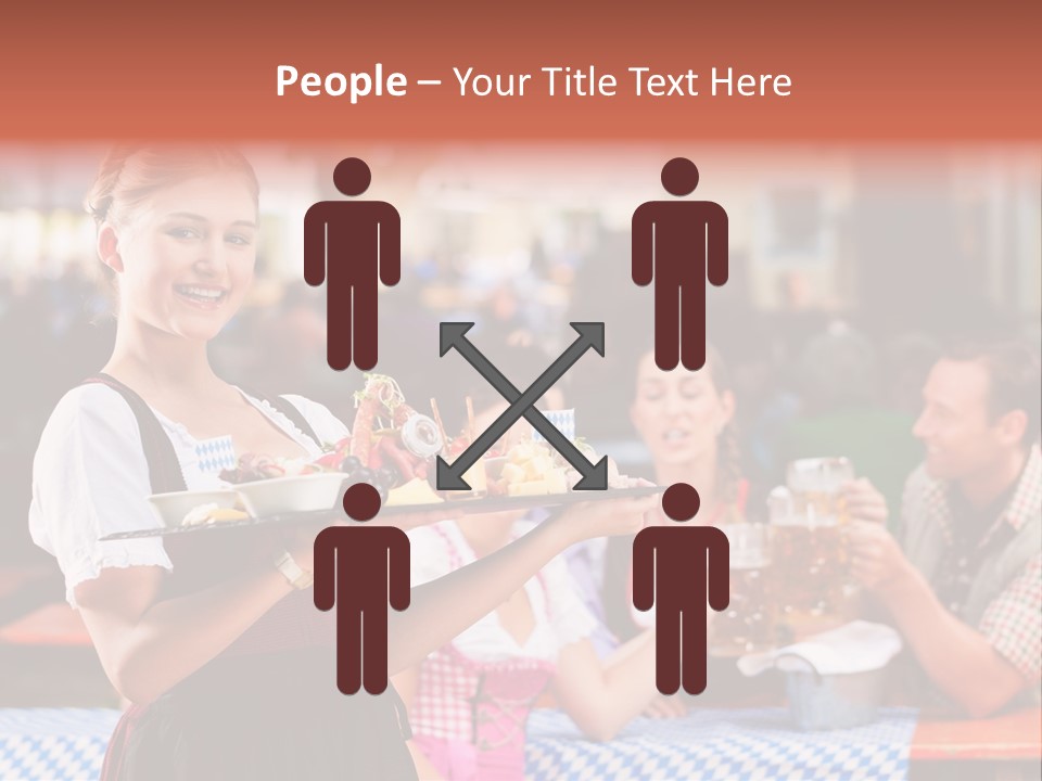 Sunny Sausage Drink PowerPoint Template