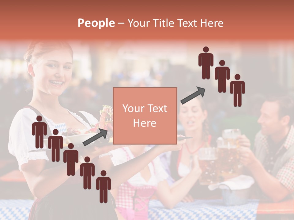 Sunny Sausage Drink PowerPoint Template