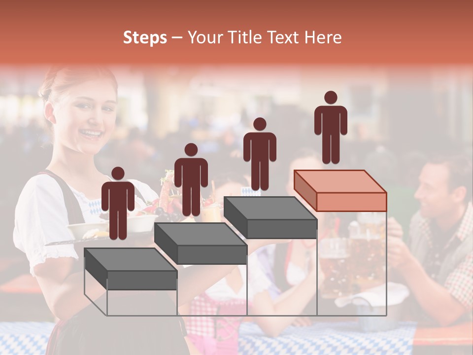 Sunny Sausage Drink PowerPoint Template