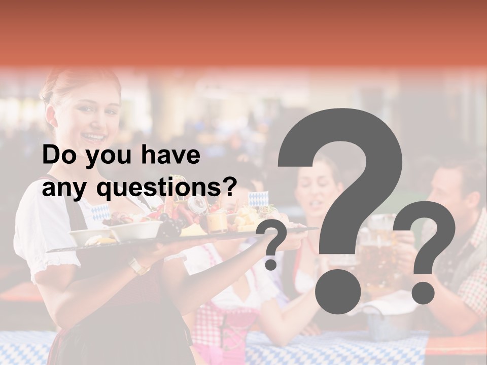 Sunny Sausage Drink PowerPoint Template