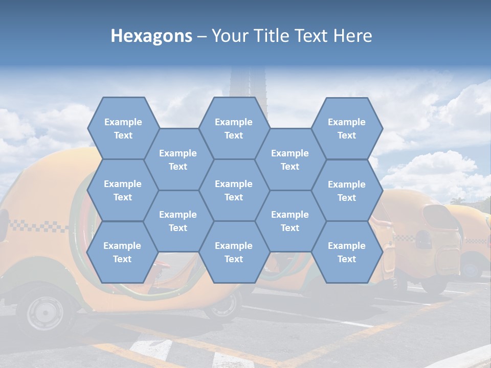 Motorcycle Tourist Vacation PowerPoint Template