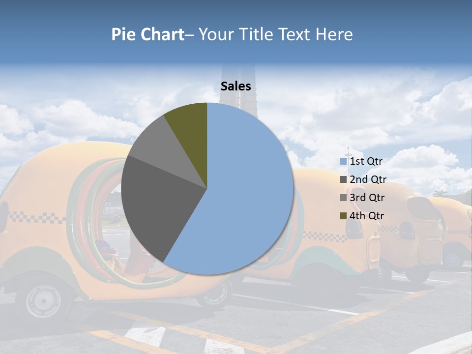 Motorcycle Tourist Vacation PowerPoint Template