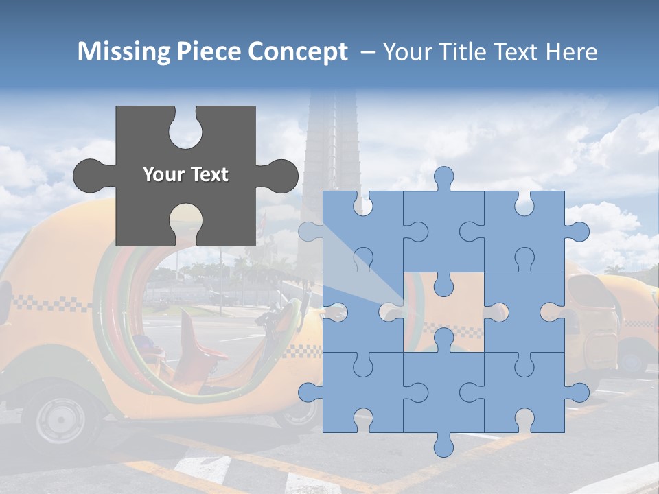 Motorcycle Tourist Vacation PowerPoint Template