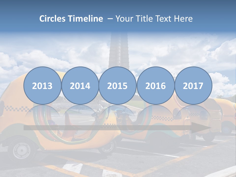 Motorcycle Tourist Vacation PowerPoint Template