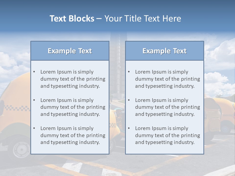 Motorcycle Tourist Vacation PowerPoint Template