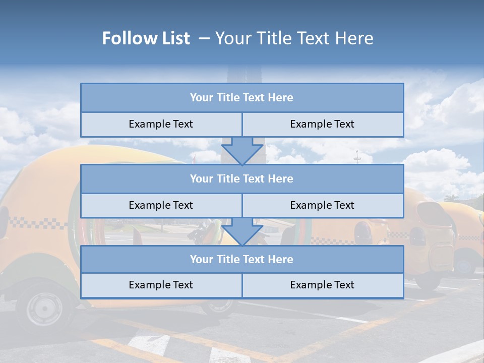 Motorcycle Tourist Vacation PowerPoint Template