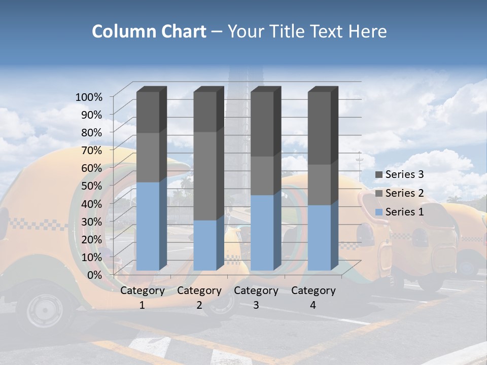Motorcycle Tourist Vacation PowerPoint Template