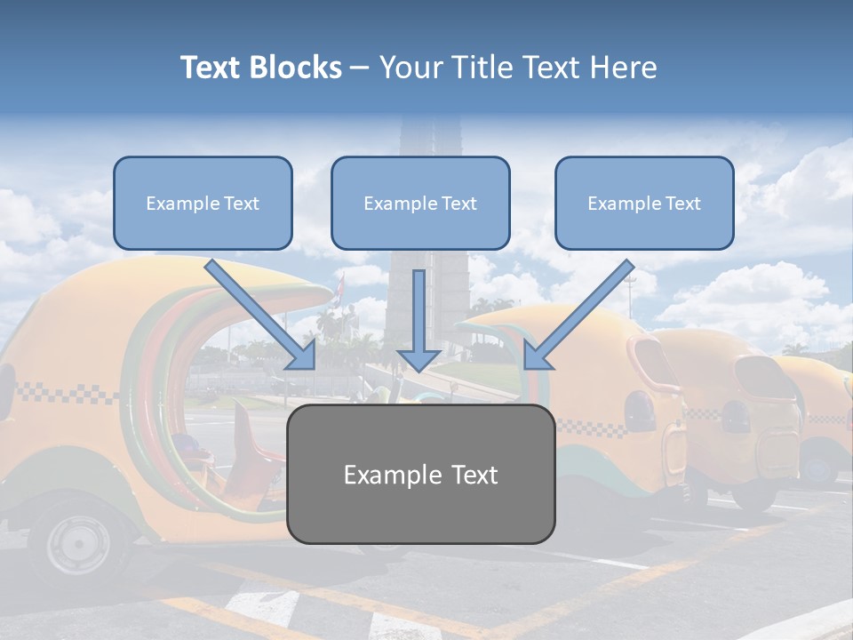 Motorcycle Tourist Vacation PowerPoint Template