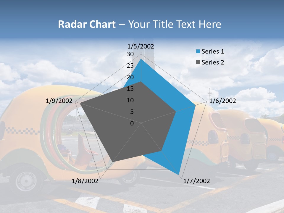 Motorcycle Tourist Vacation PowerPoint Template