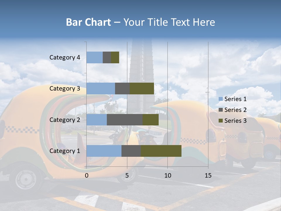 Motorcycle Tourist Vacation PowerPoint Template