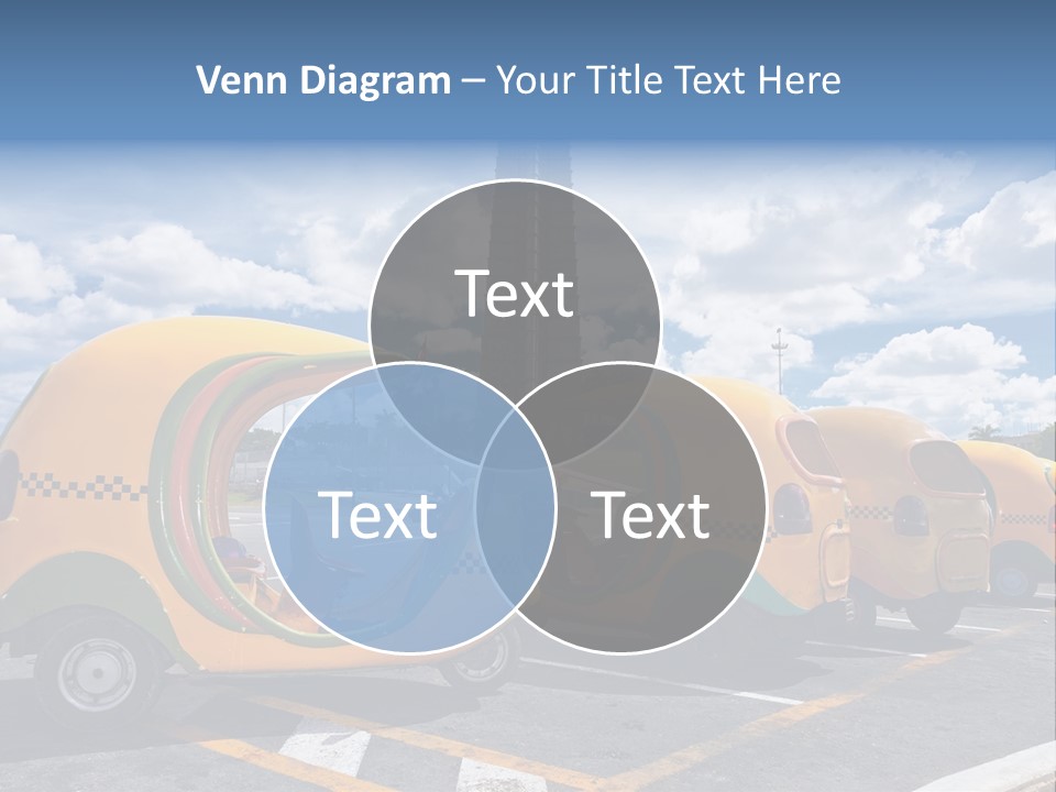 Motorcycle Tourist Vacation PowerPoint Template