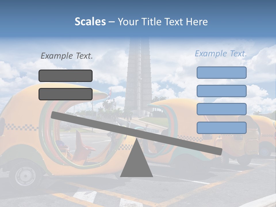 Motorcycle Tourist Vacation PowerPoint Template