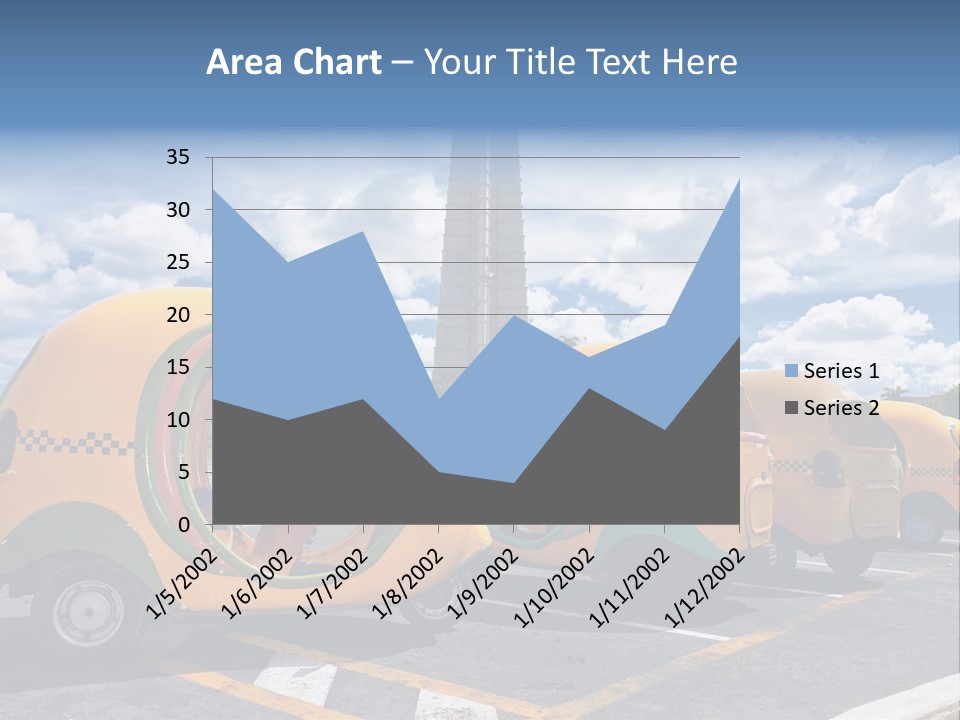 Motorcycle Tourist Vacation PowerPoint Template