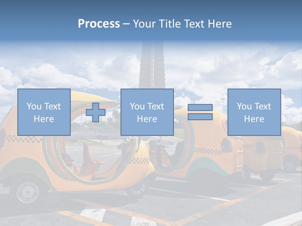Motorcycle Tourist Vacation PowerPoint Template