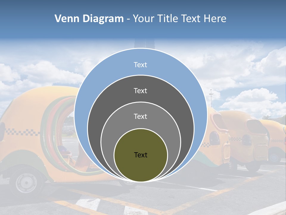 Motorcycle Tourist Vacation PowerPoint Template