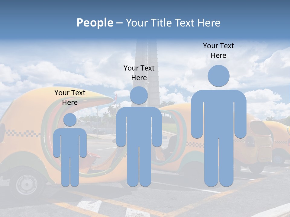 Motorcycle Tourist Vacation PowerPoint Template