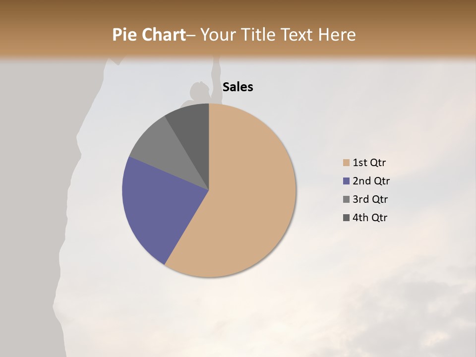 Cliff Achievement Free PowerPoint Template