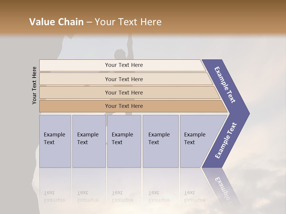 Cliff Achievement Free PowerPoint Template
