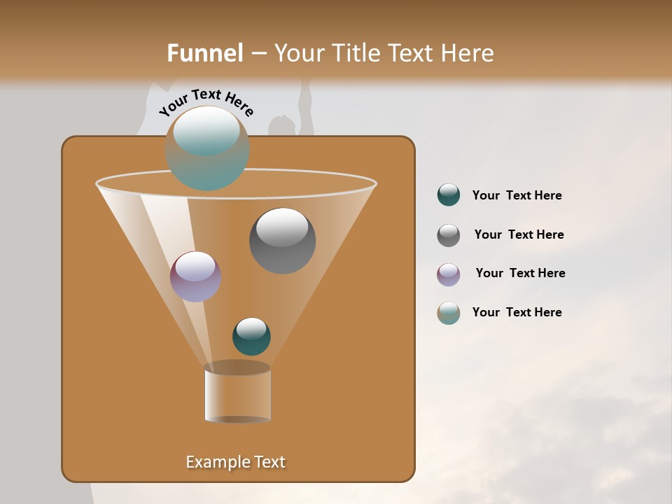 Cliff Achievement Free PowerPoint Template