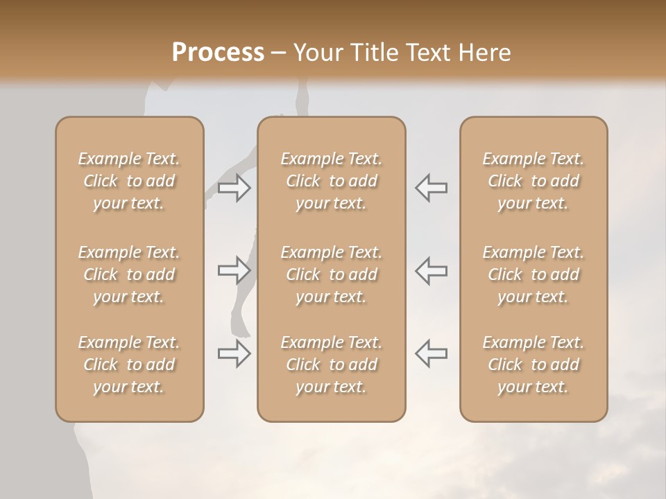 Cliff Achievement Free PowerPoint Template