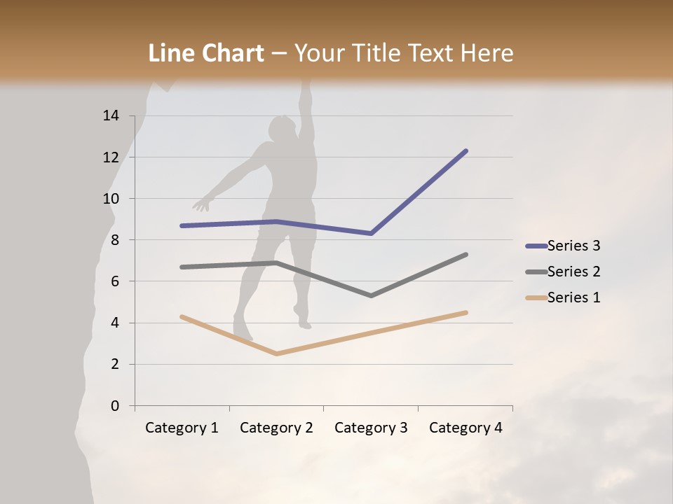 Cliff Achievement Free PowerPoint Template