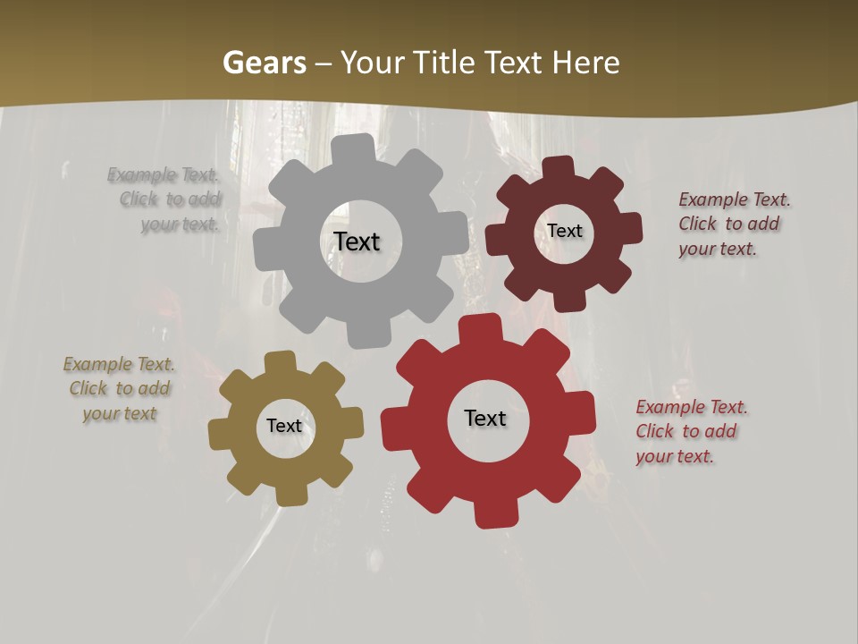 Extremadura Red Male PowerPoint Template