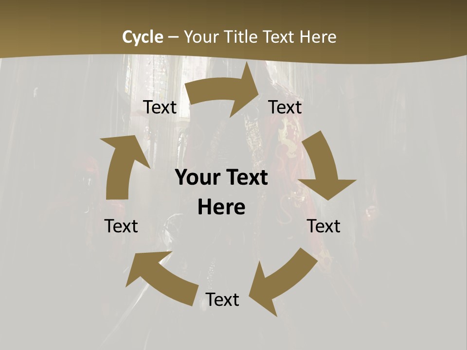 Extremadura Red Male PowerPoint Template