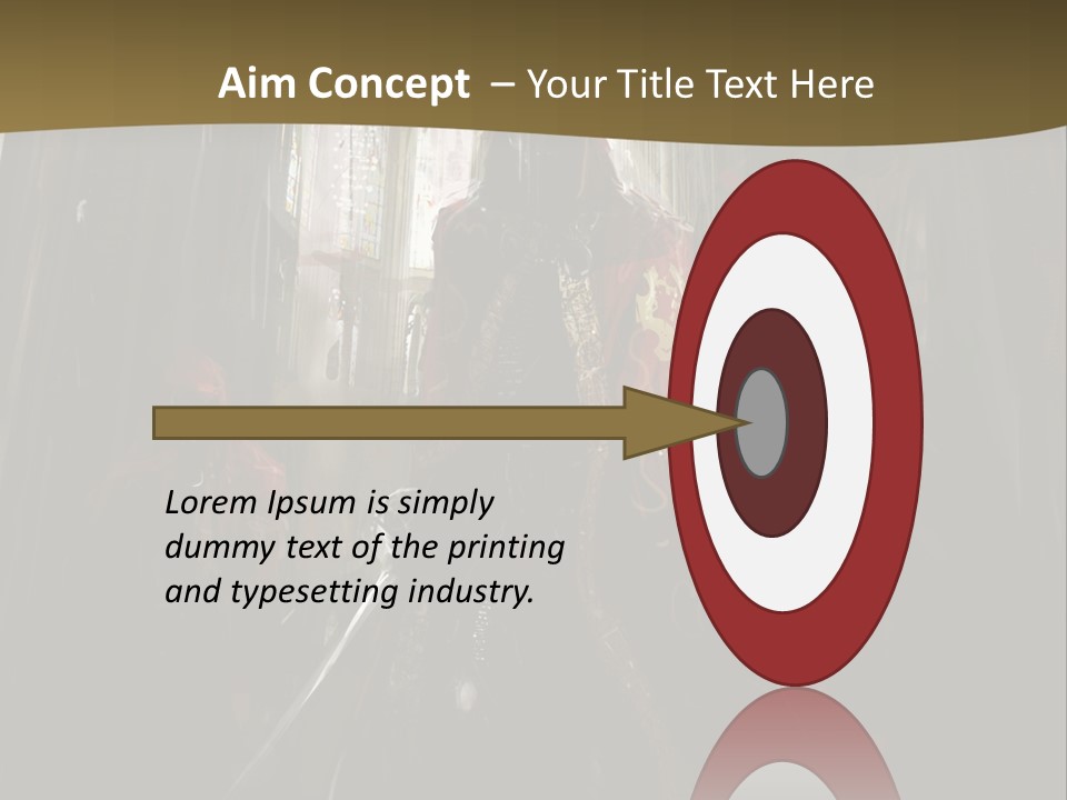 Extremadura Red Male PowerPoint Template