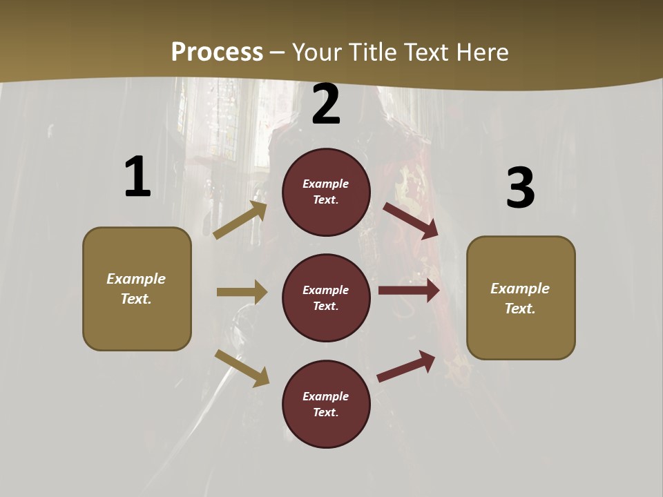 Extremadura Red Male PowerPoint Template