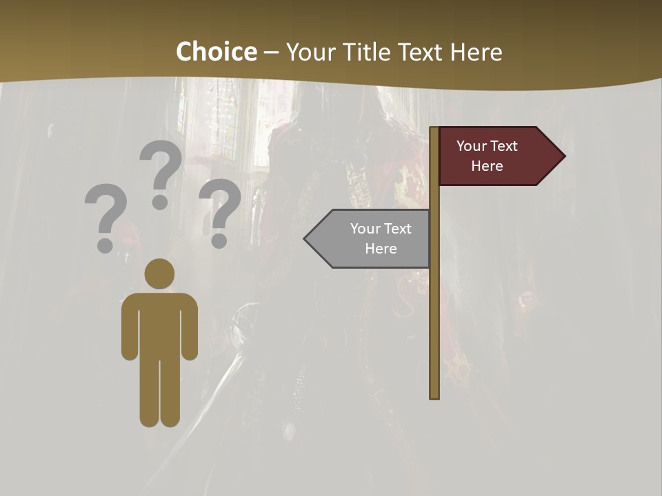 Extremadura Red Male PowerPoint Template