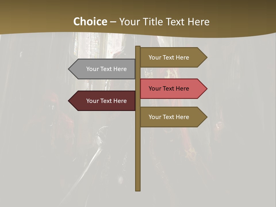 Extremadura Red Male PowerPoint Template