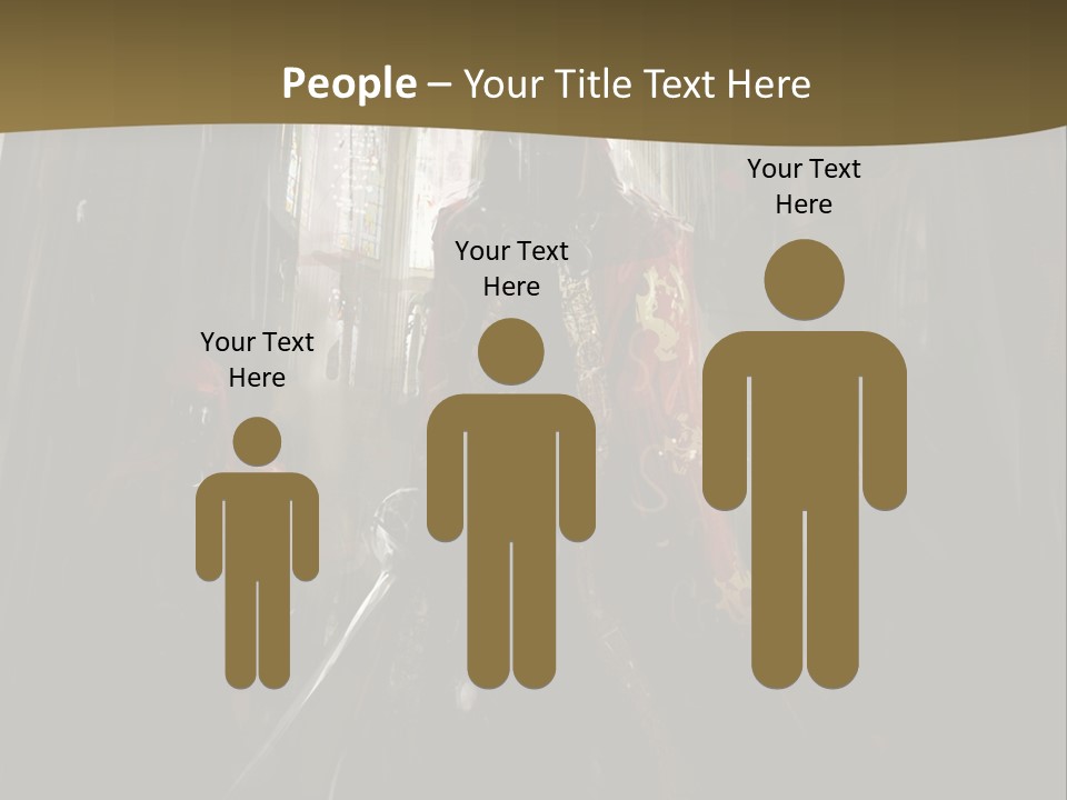 Extremadura Red Male PowerPoint Template