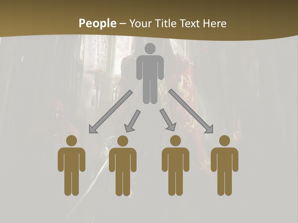 Extremadura Red Male PowerPoint Template