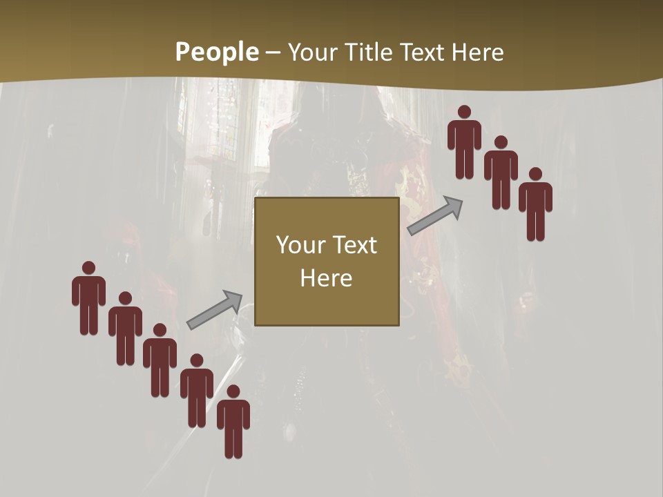 Extremadura Red Male PowerPoint Template