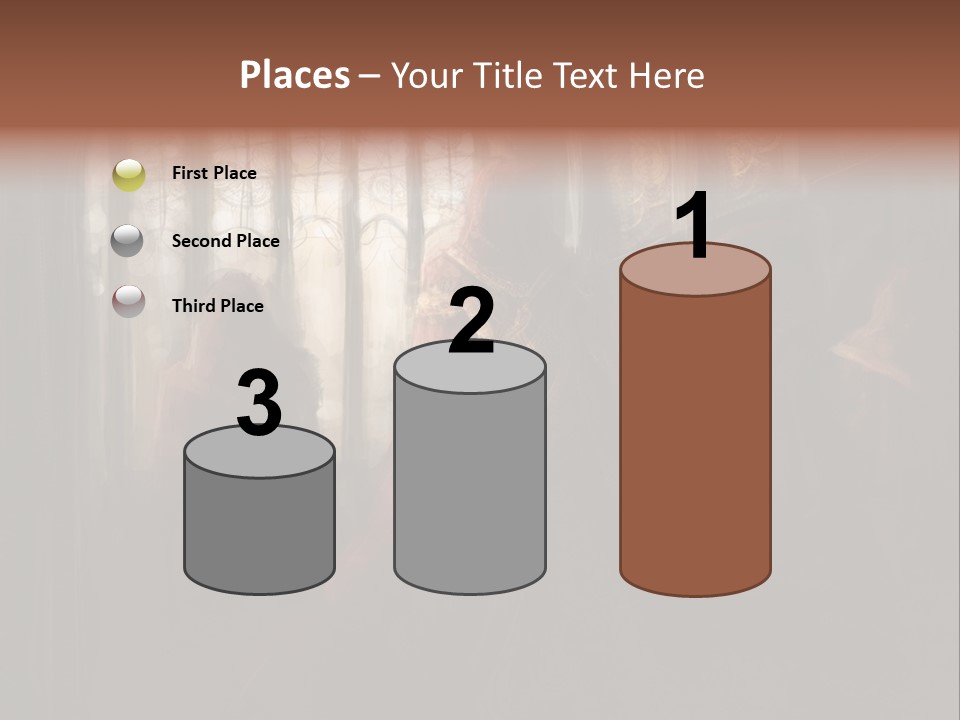 Templar Christianity Building PowerPoint Template