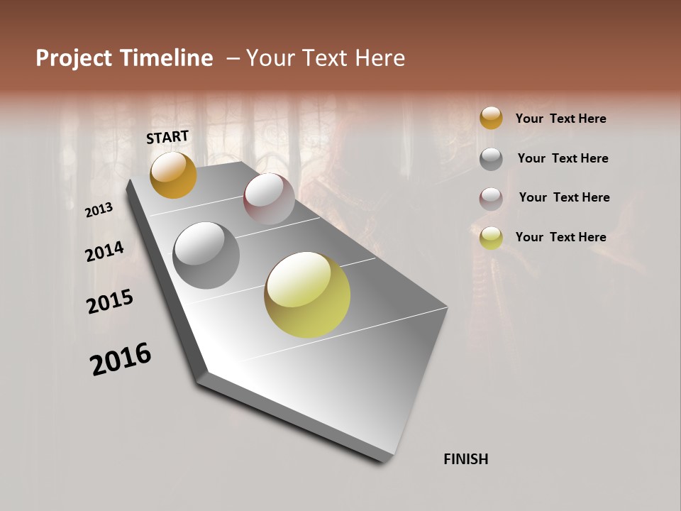 Templar Christianity Building PowerPoint Template