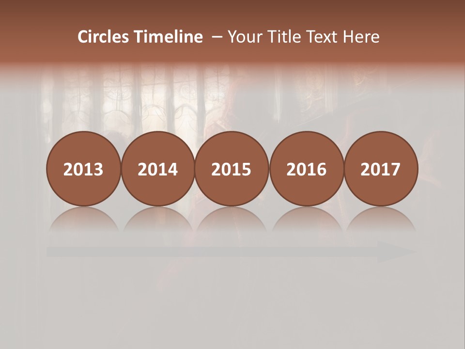 Templar Christianity Building PowerPoint Template