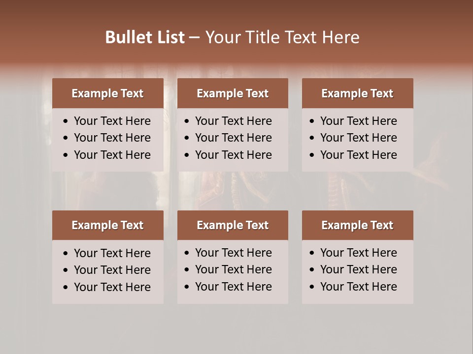 Templar Christianity Building PowerPoint Template