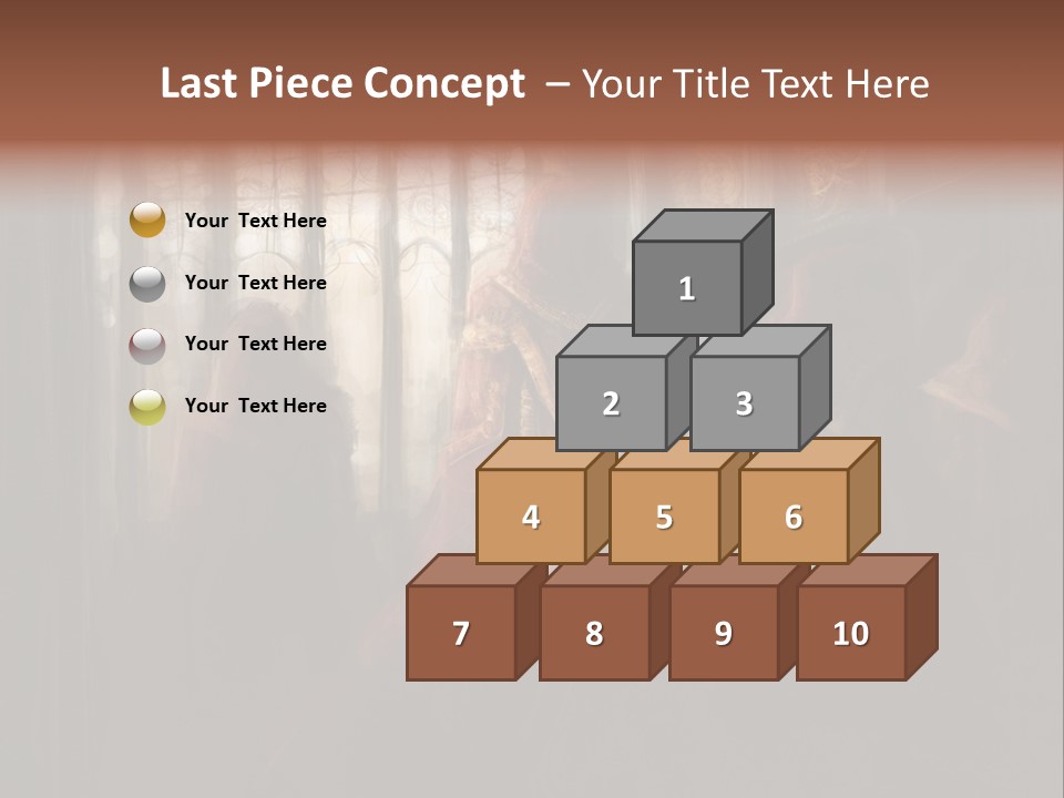 Templar Christianity Building PowerPoint Template